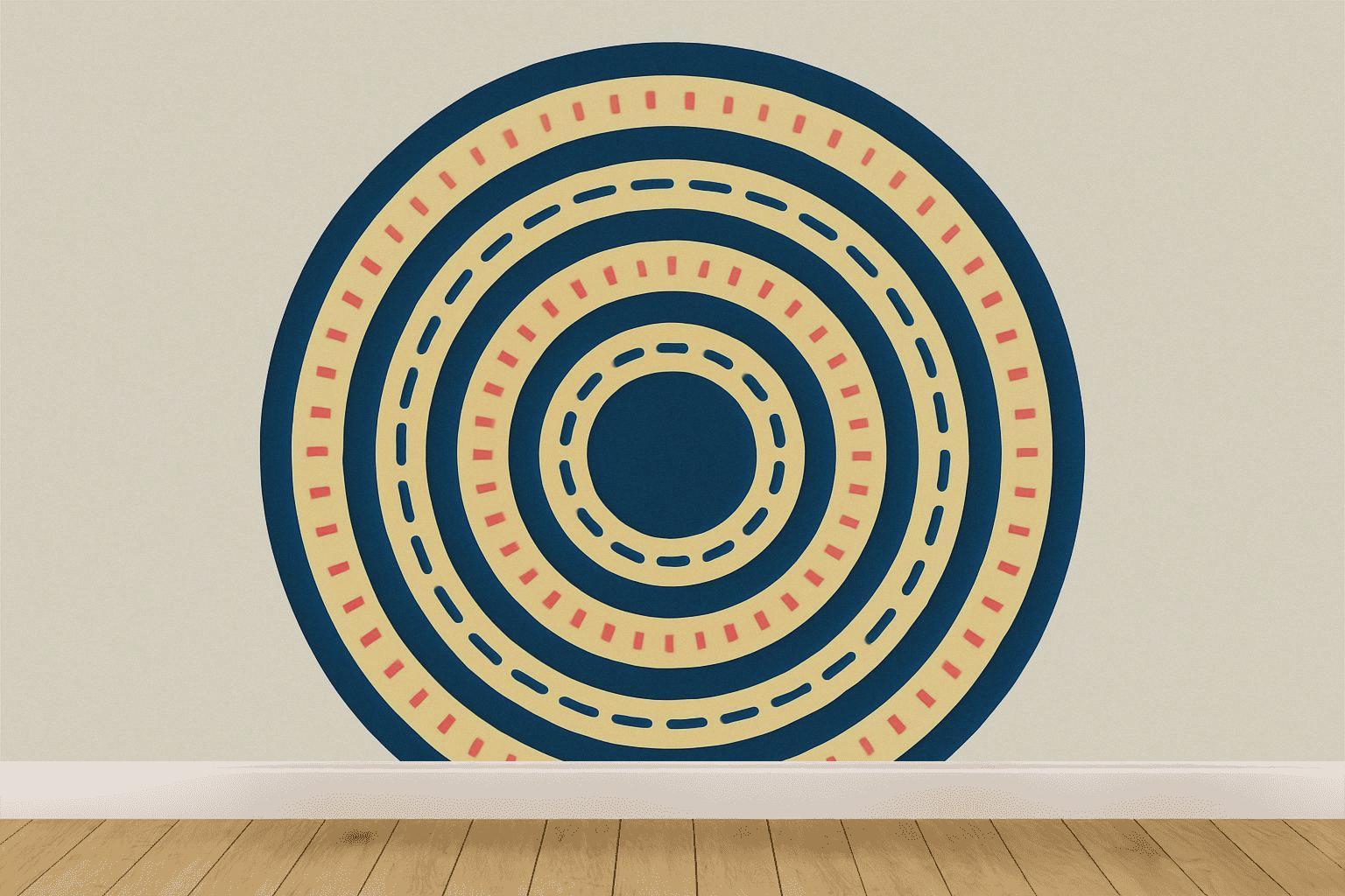 Concentric Track Cycle stylish home wallpapers