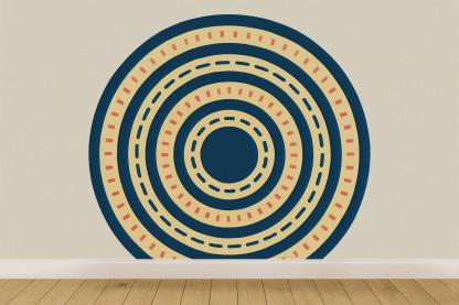 Concentric Track Cycle stylish home wallpapers
