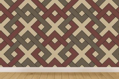Modular Diamond Weave stylish home wallpapers