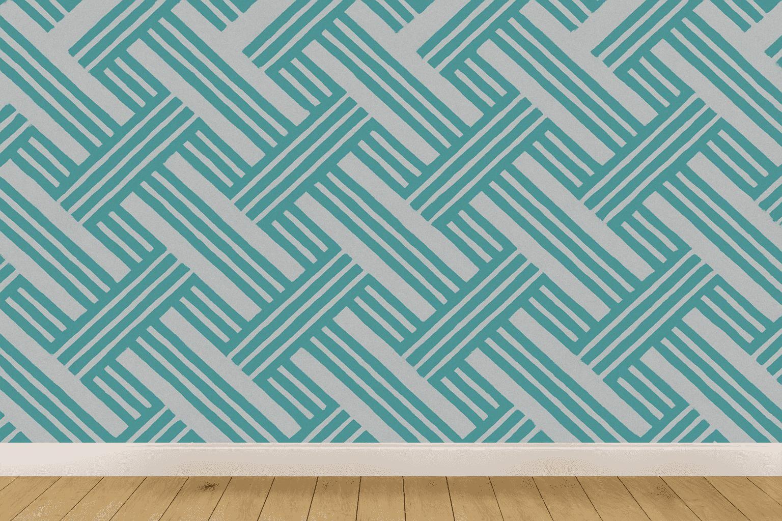 Diagonal Cascade Rails premium wall decorations