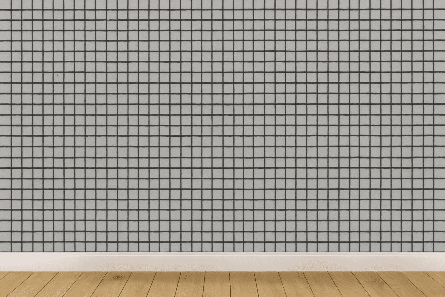 Orthogonal Hatch Study Lines wallpapers for interior design