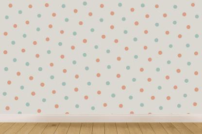 Microdot Field Scatter Composition decorative wall murals