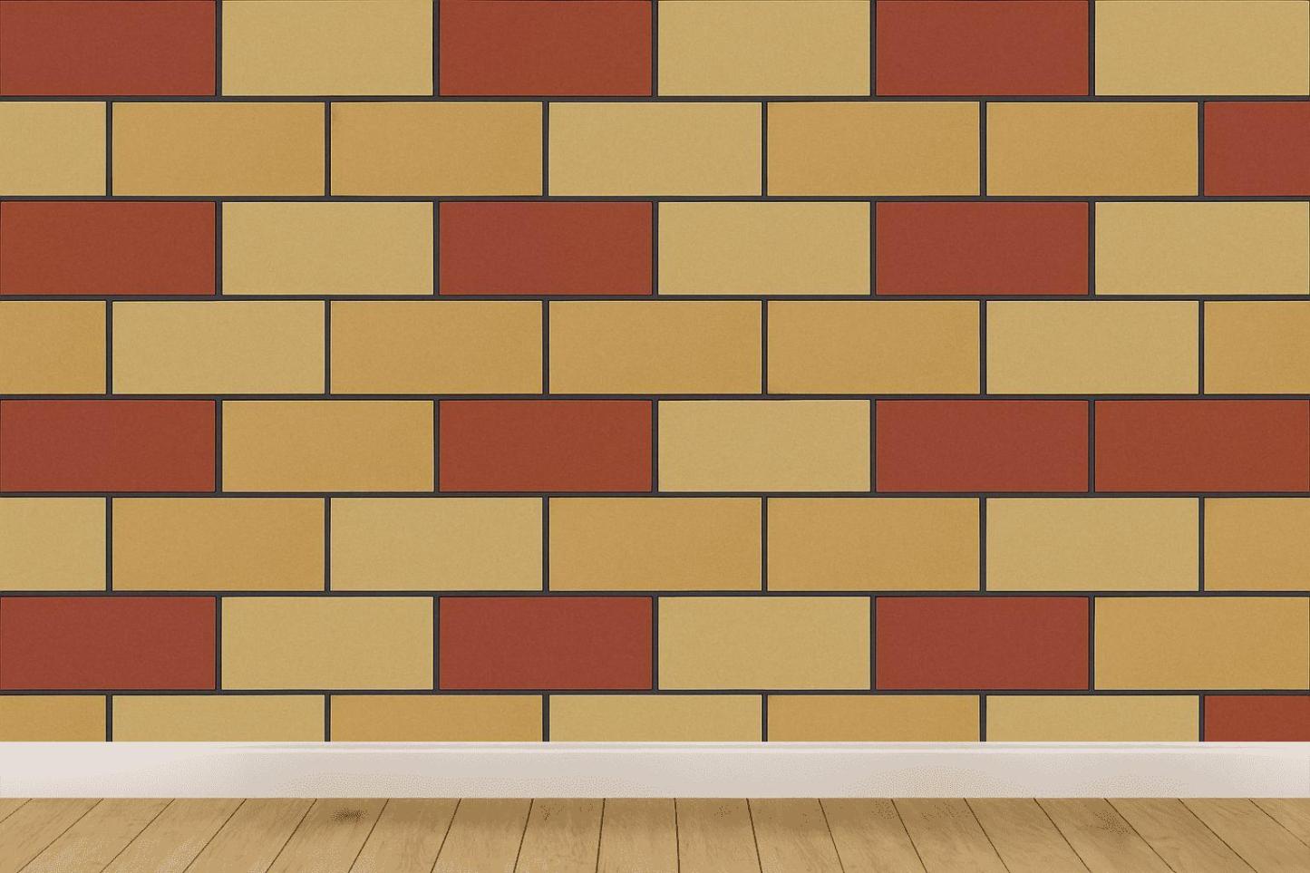Offset Brick Relay Pattern trendy peel wallpapers