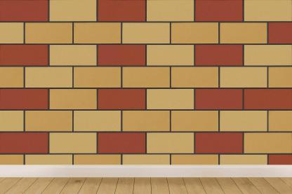 Offset Brick Relay Pattern trendy peel wallpapers