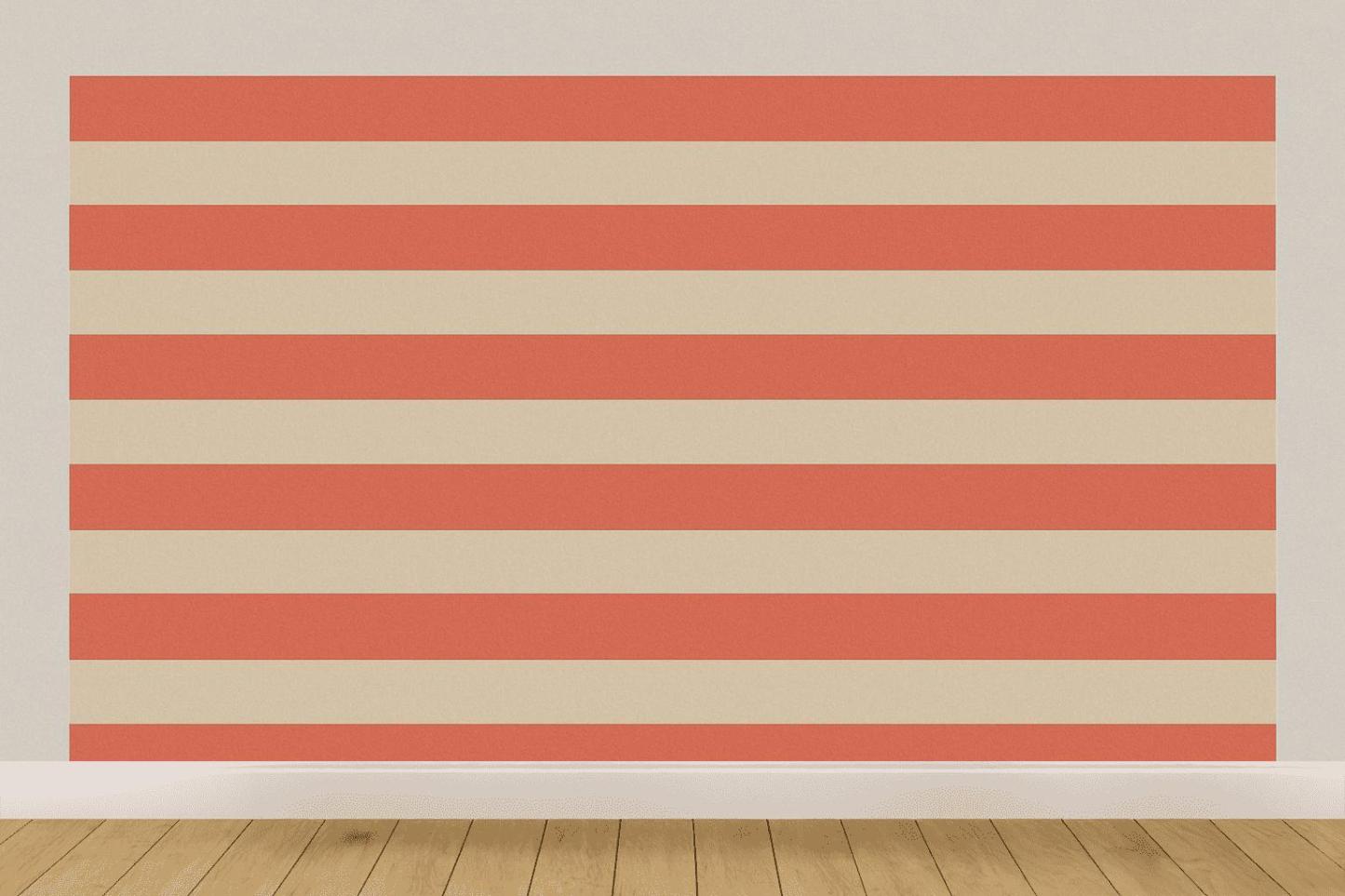 Banded Stripes Symphony designer printed wallpapers