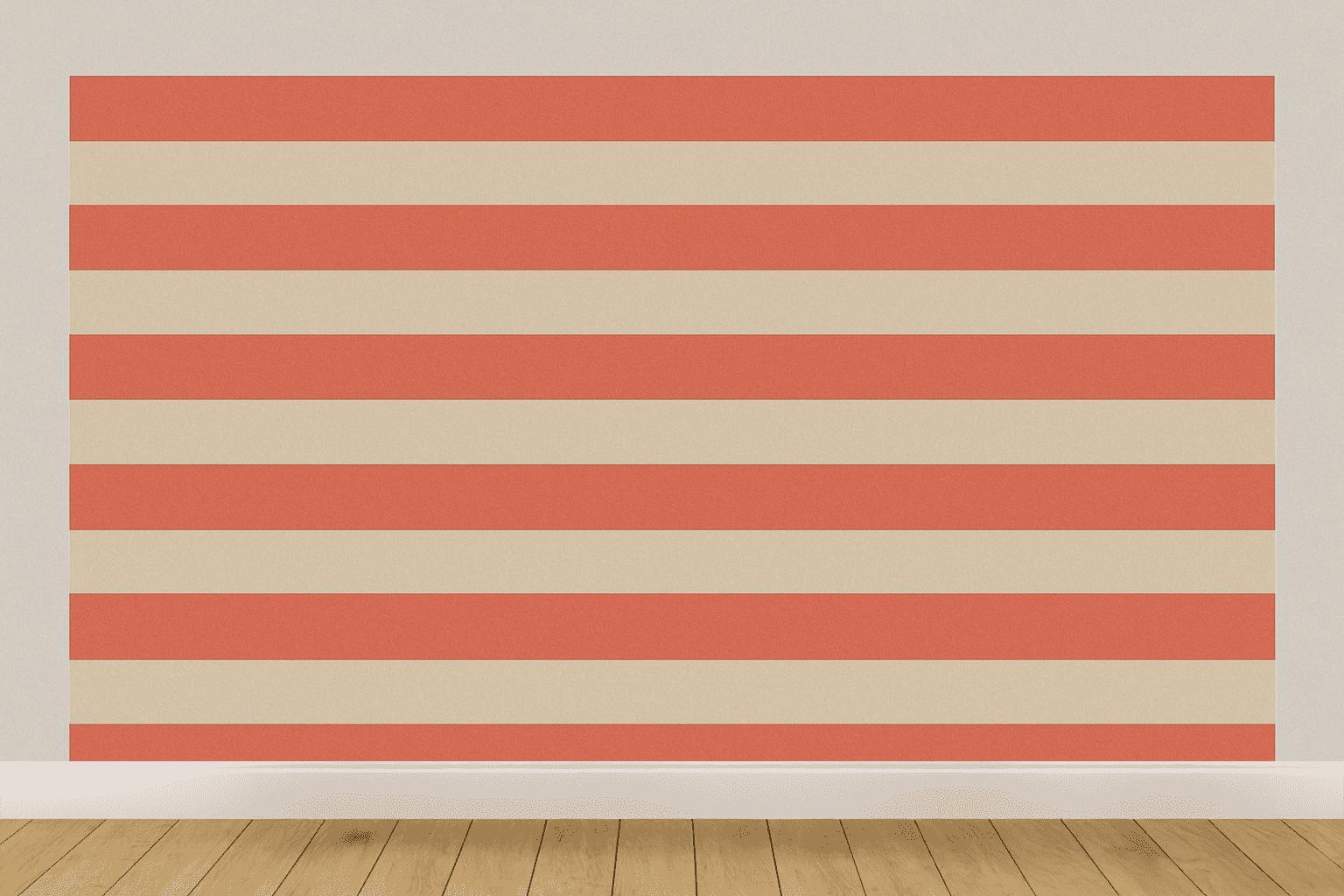 Banded Stripes Symphony designer printed wallpapers