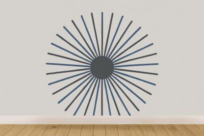 Radial Spoke Register wallpapers for interior design