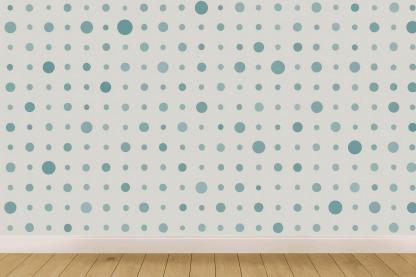 Microdot Scatter Grid designer printed wallpapers