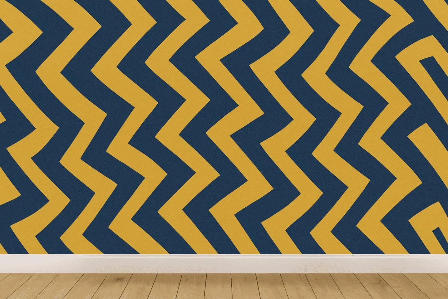 Chevron Sync Flow decorative wall murals