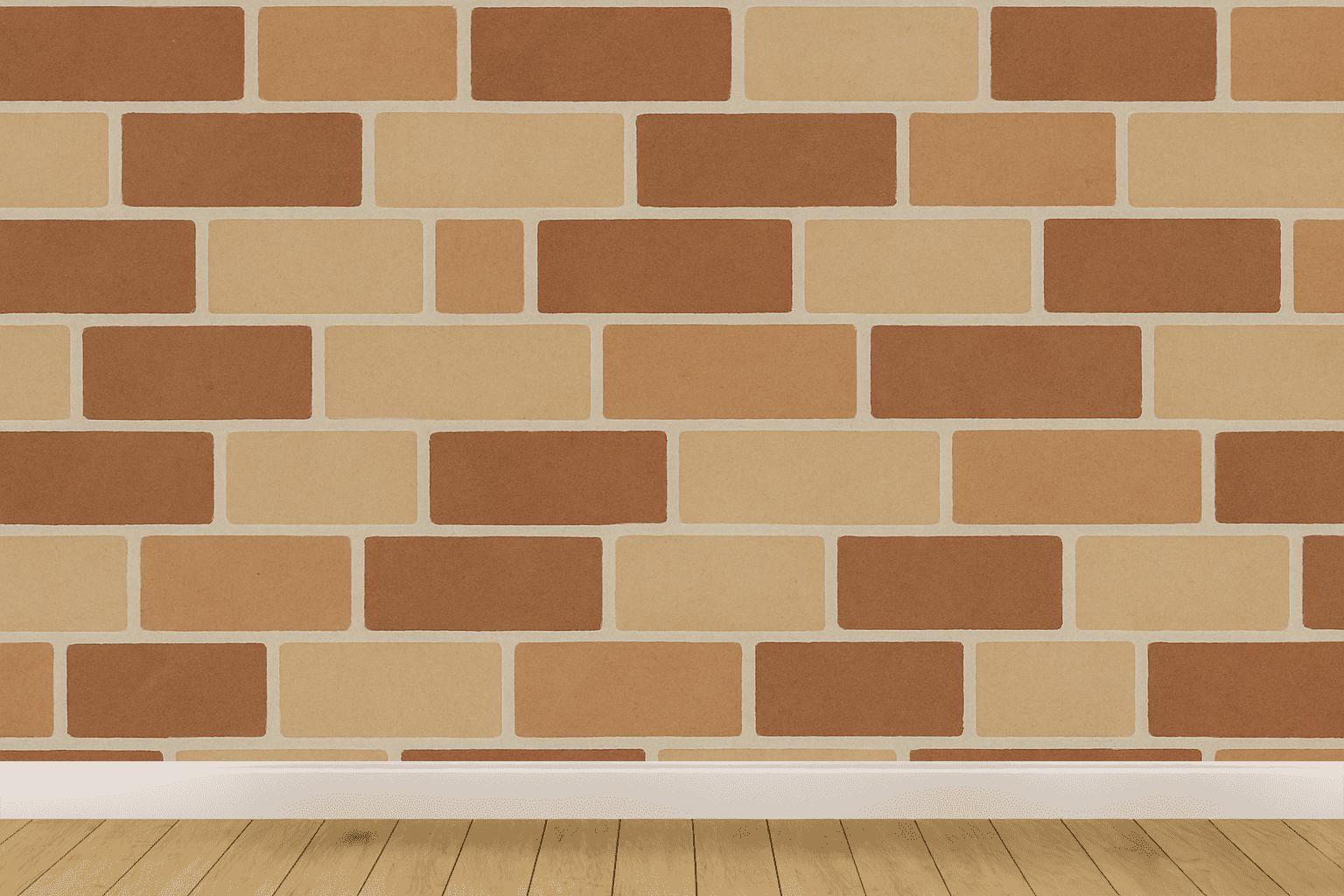 Offset Brick Weave custom wallpapers
