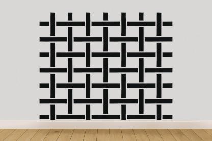 Shifted Grid Weave Panel premium wall decorations