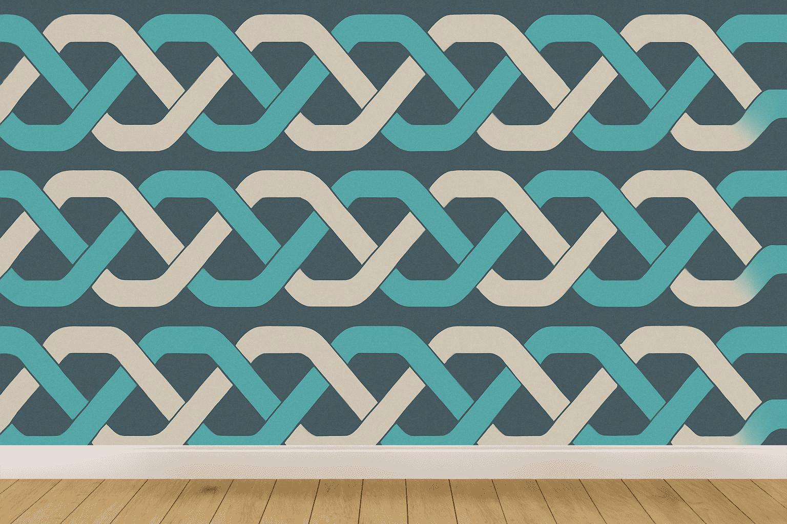 Interband Link Rhythm personalized wall coverings