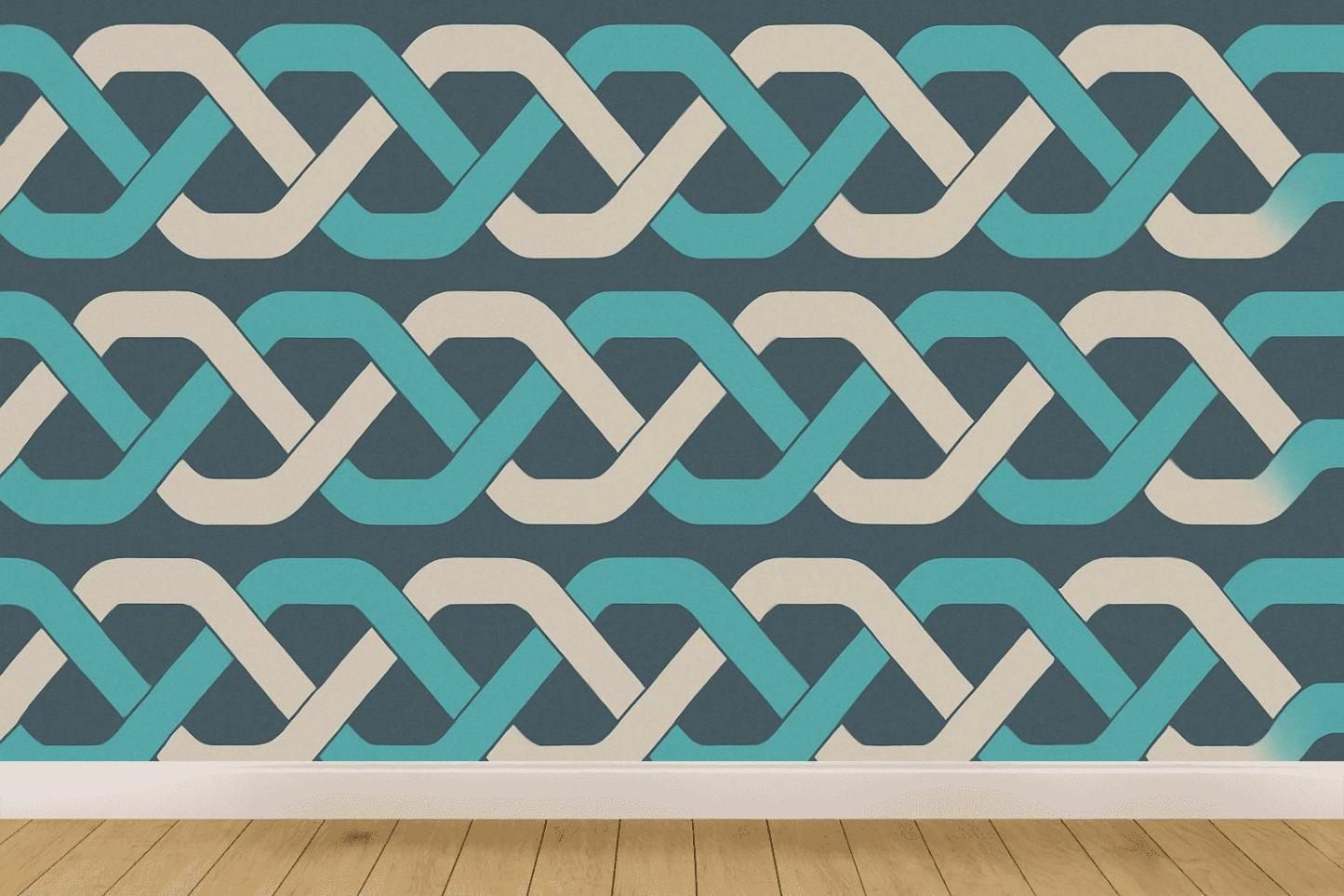 Interband Link Rhythm personalized wall coverings