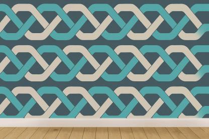 Interband Link Rhythm personalized wall coverings