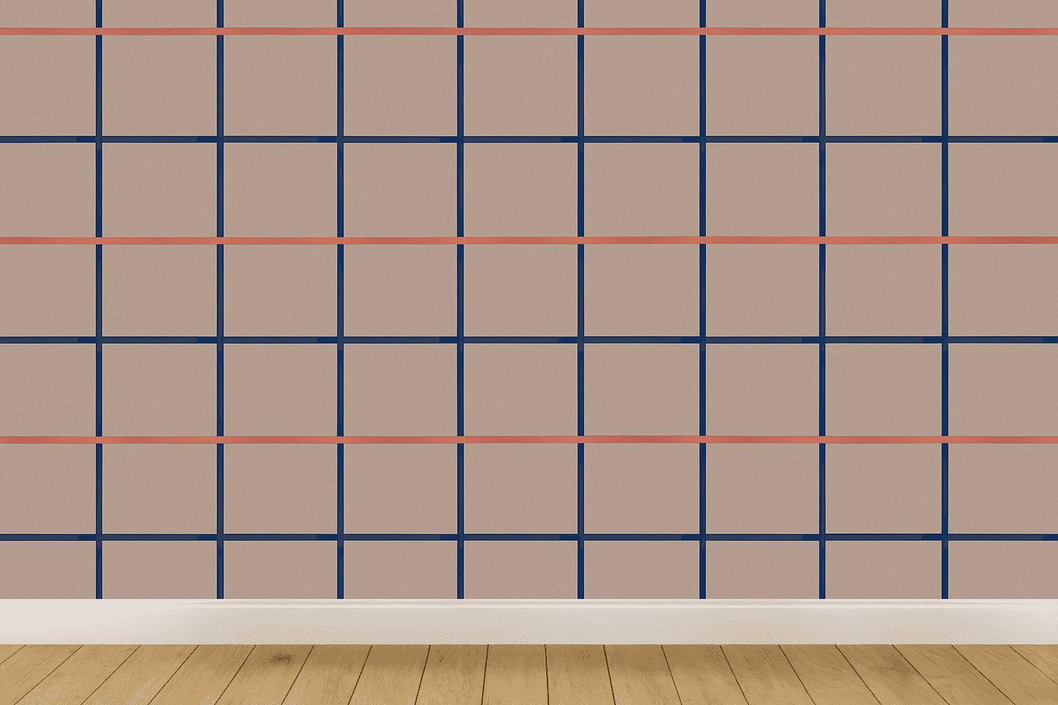 Parallel Crossline Register wallpapers for interior design