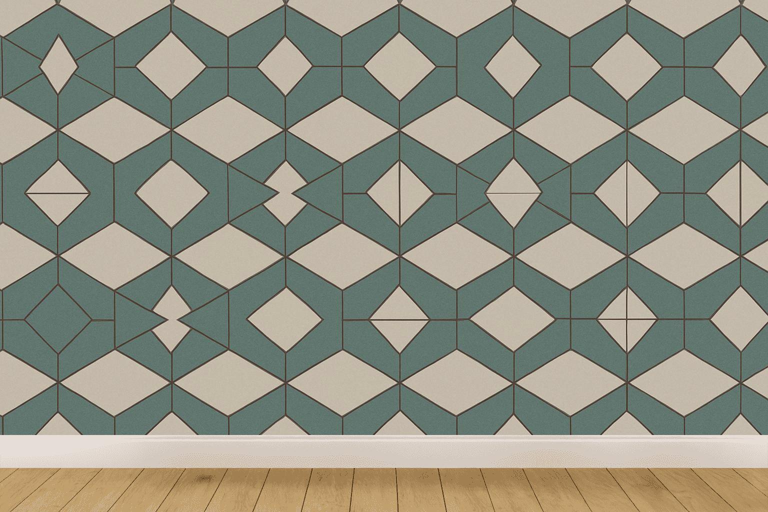 Tessera Grid Chorus personalized wall coverings