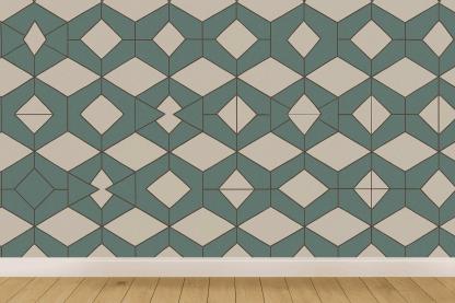 Tessera Grid Chorus personalized wall coverings