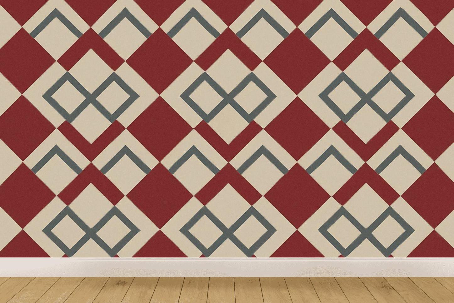 Chorded Diamond Panel premium wall decorations