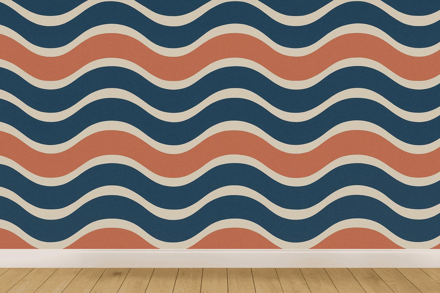 Sine Stripe Stack Study unique pattern wallpapers