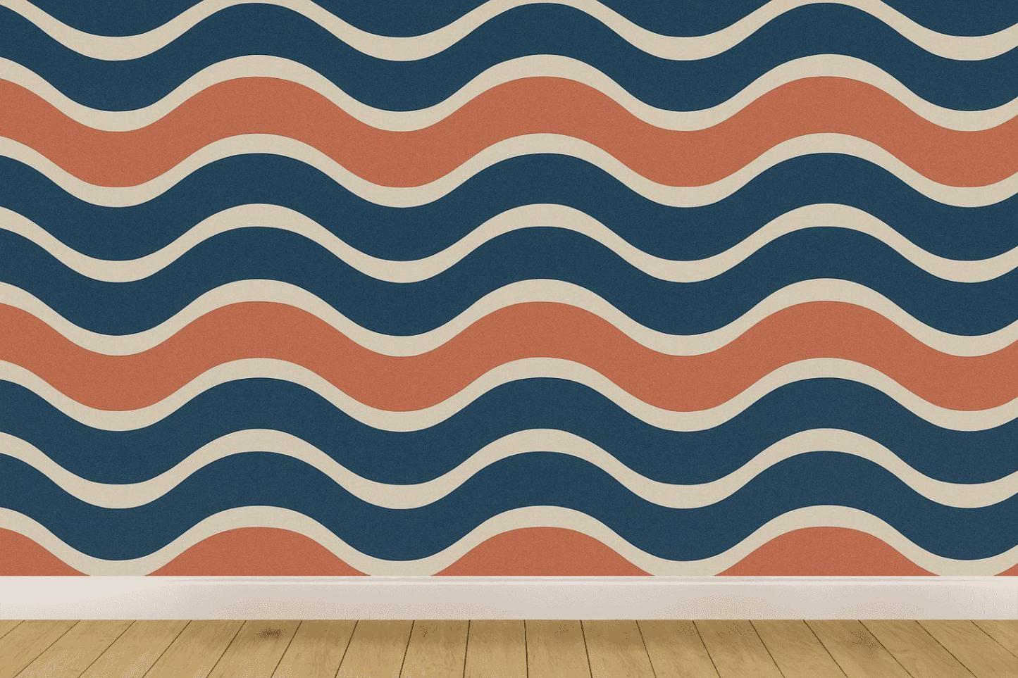 Sine Stripe Stack Study unique pattern wallpapers