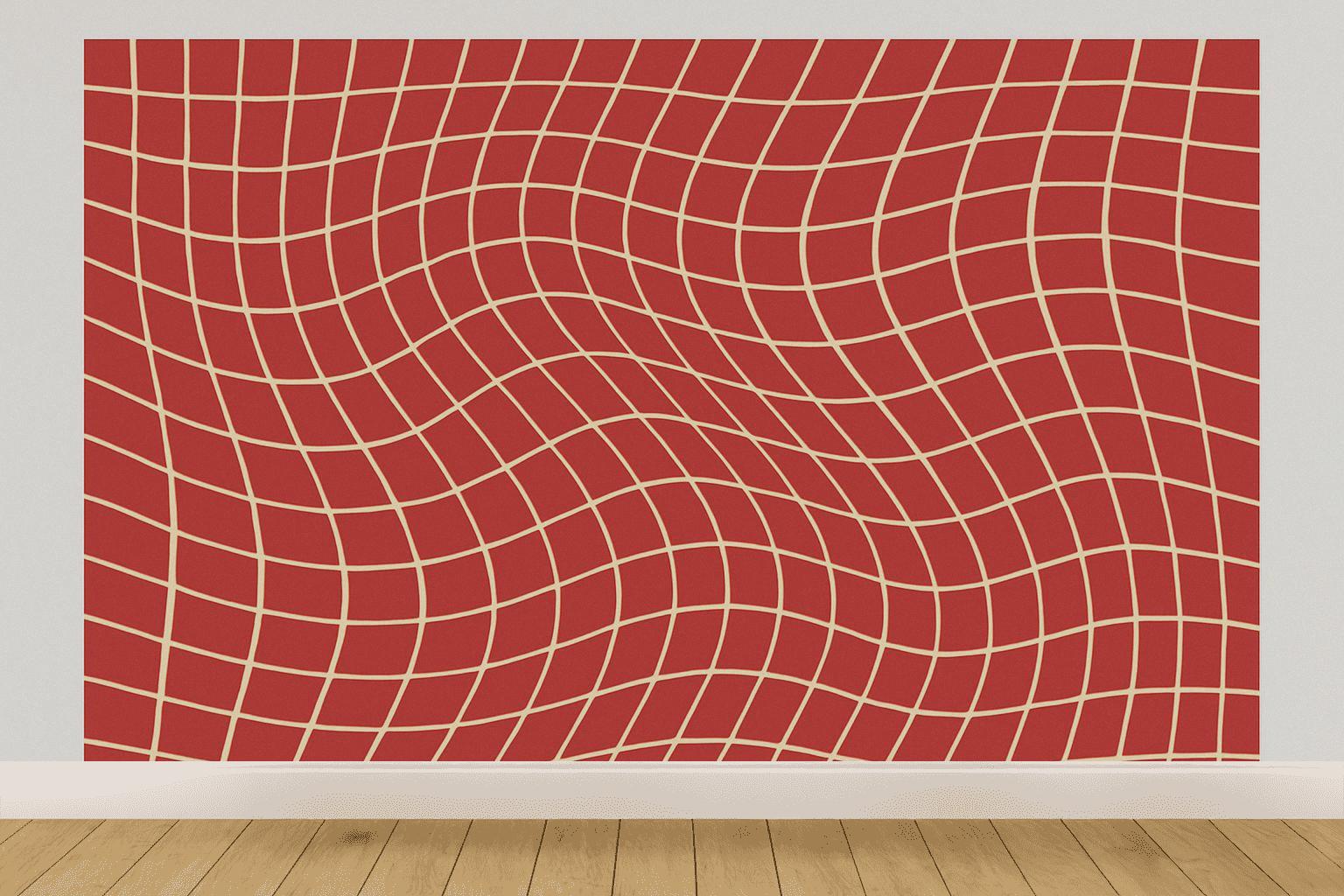 Bent Grid Ripple Arrangement unique pattern wallpapers