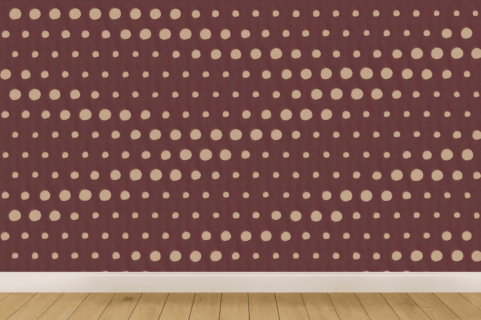 Dot Matrix Cascade Pattern wallpapers for interior design