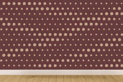 Dot Matrix Cascade Pattern wallpapers for interior design