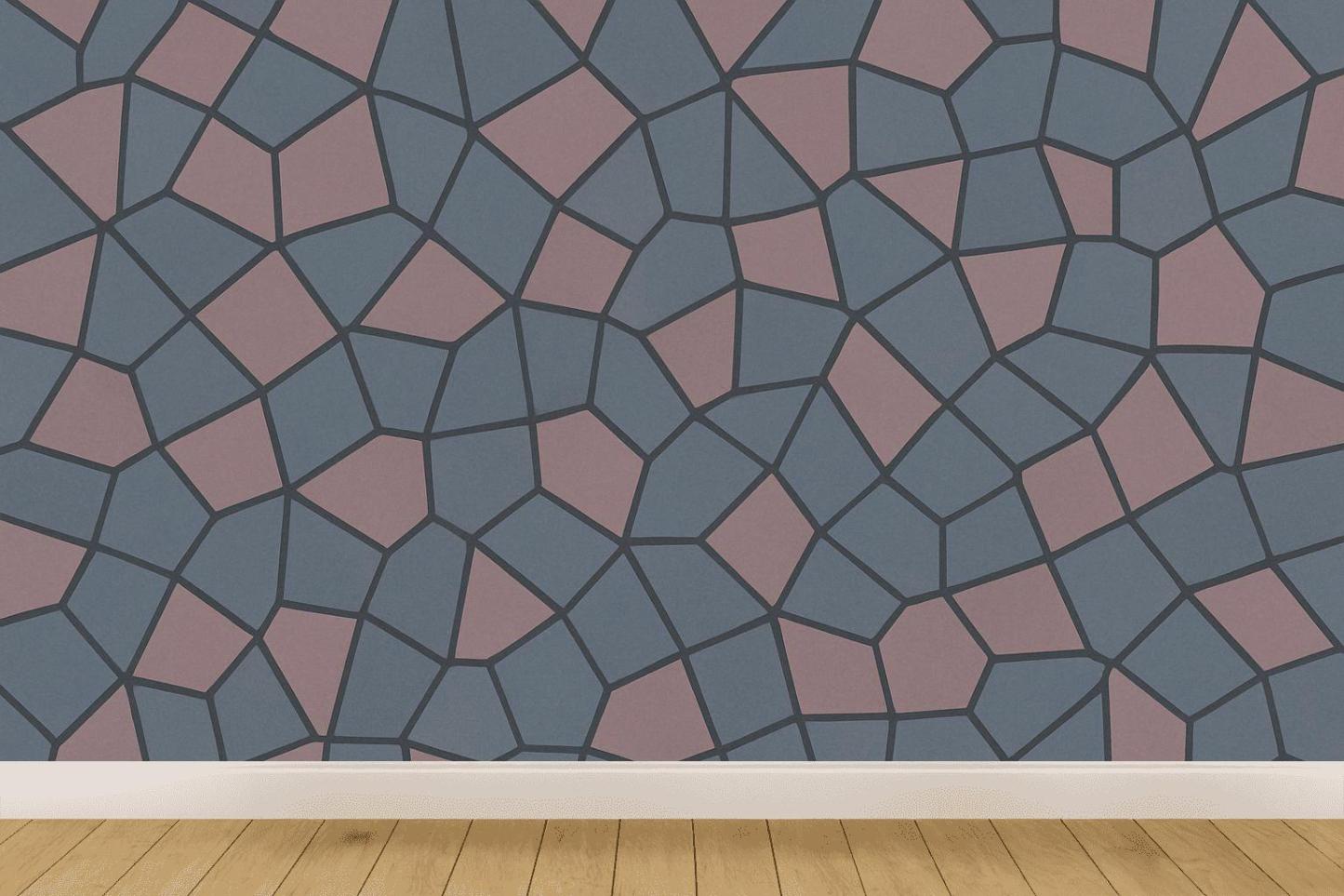 Interlinked Cellular Shard Mosaic unique pattern wallpapers