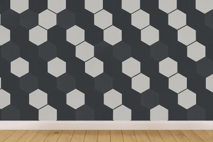 Hex Drift Tessellated Layout custom wallpapers