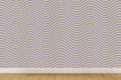 Moire Wave Band Array stylish home wallpapers
