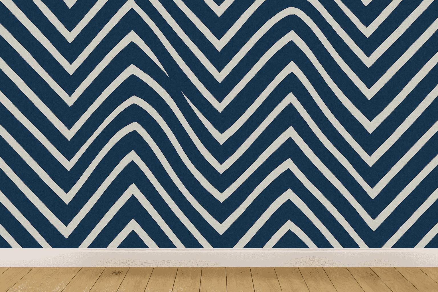 Cascade Chevron Rhythm unique pattern wallpapers