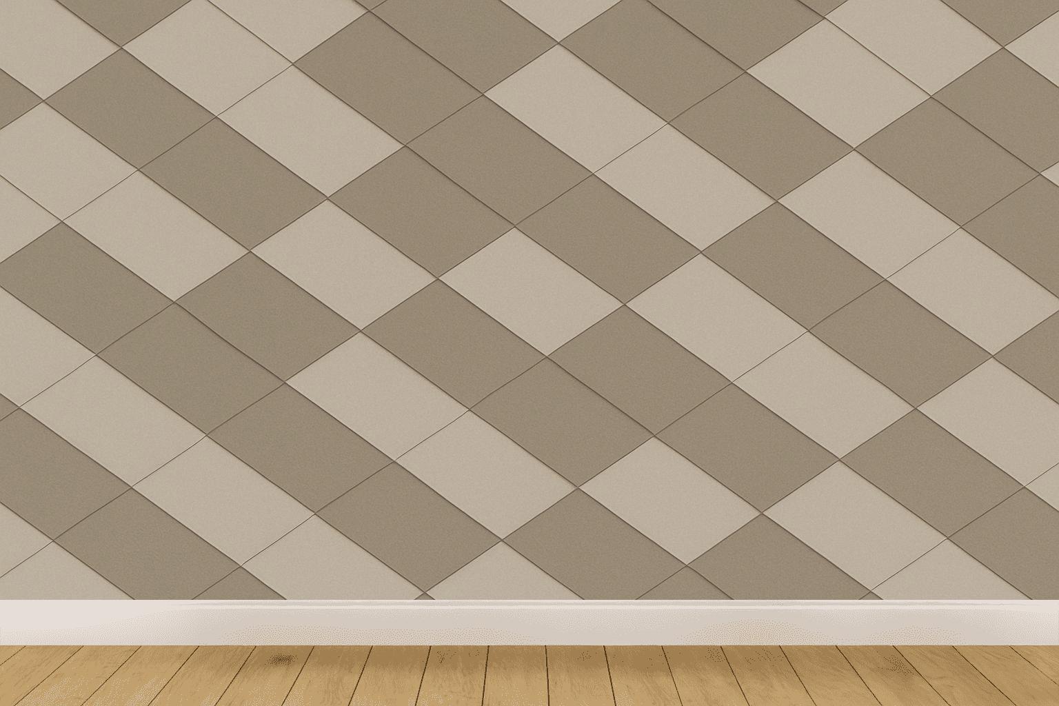 Layered Rhombus Array personalized wall coverings