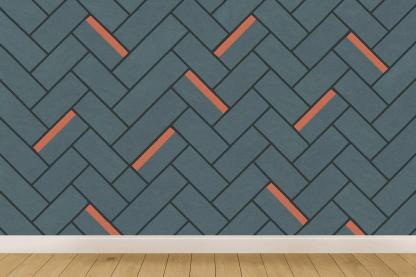 Modular Prime Herringbone Orbit trendy peel wallpapers