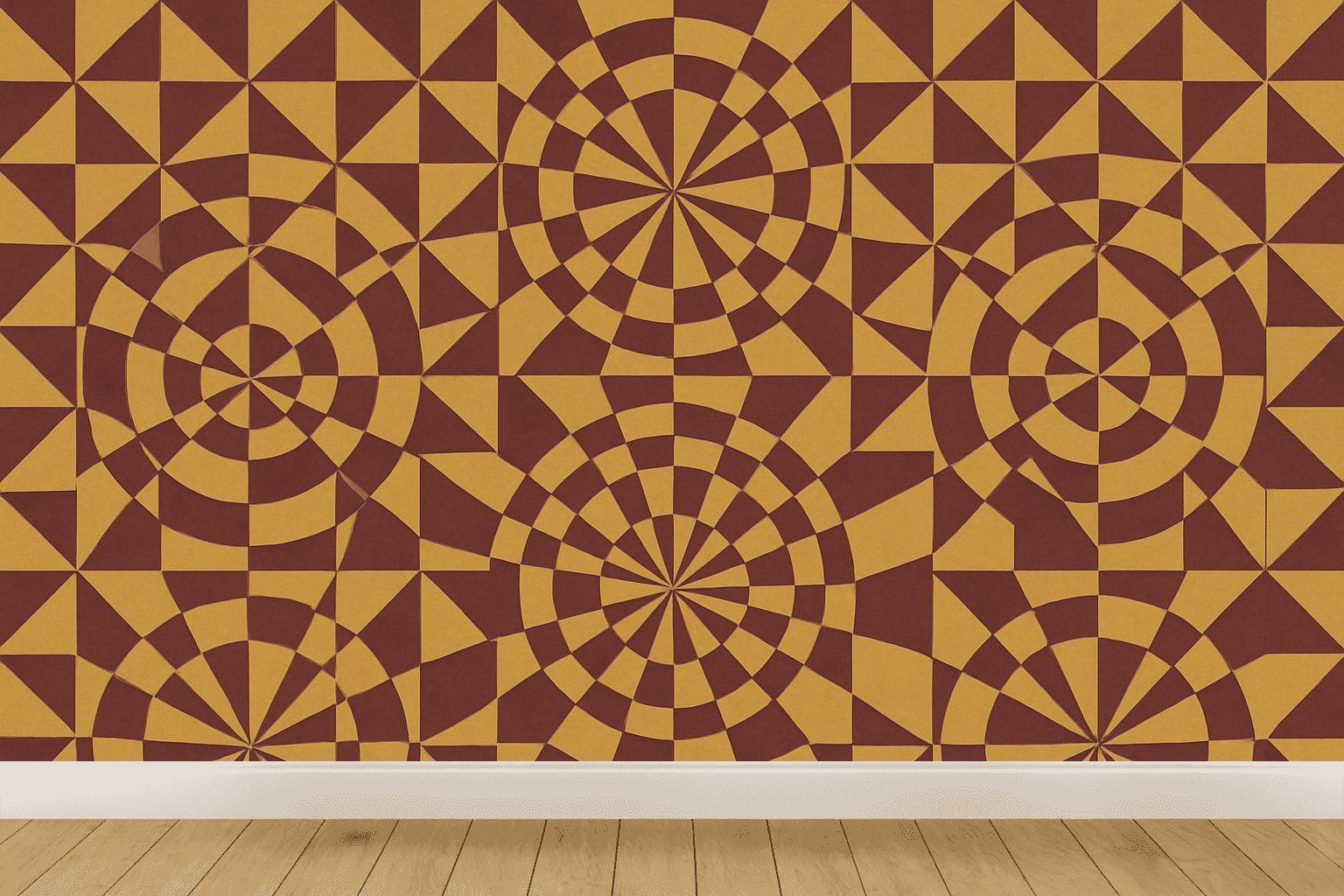 Radial Band Quilt stylish home wallpapers