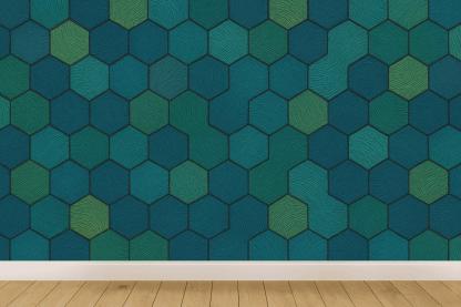 Hex Tiling Motion wallpapers for interior design