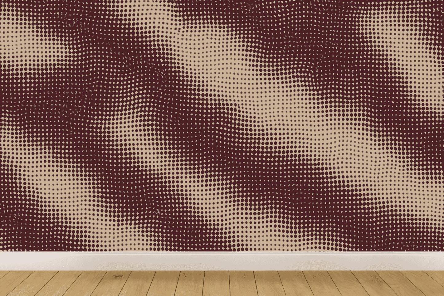 Microdot Mesh Field decorative wall murals