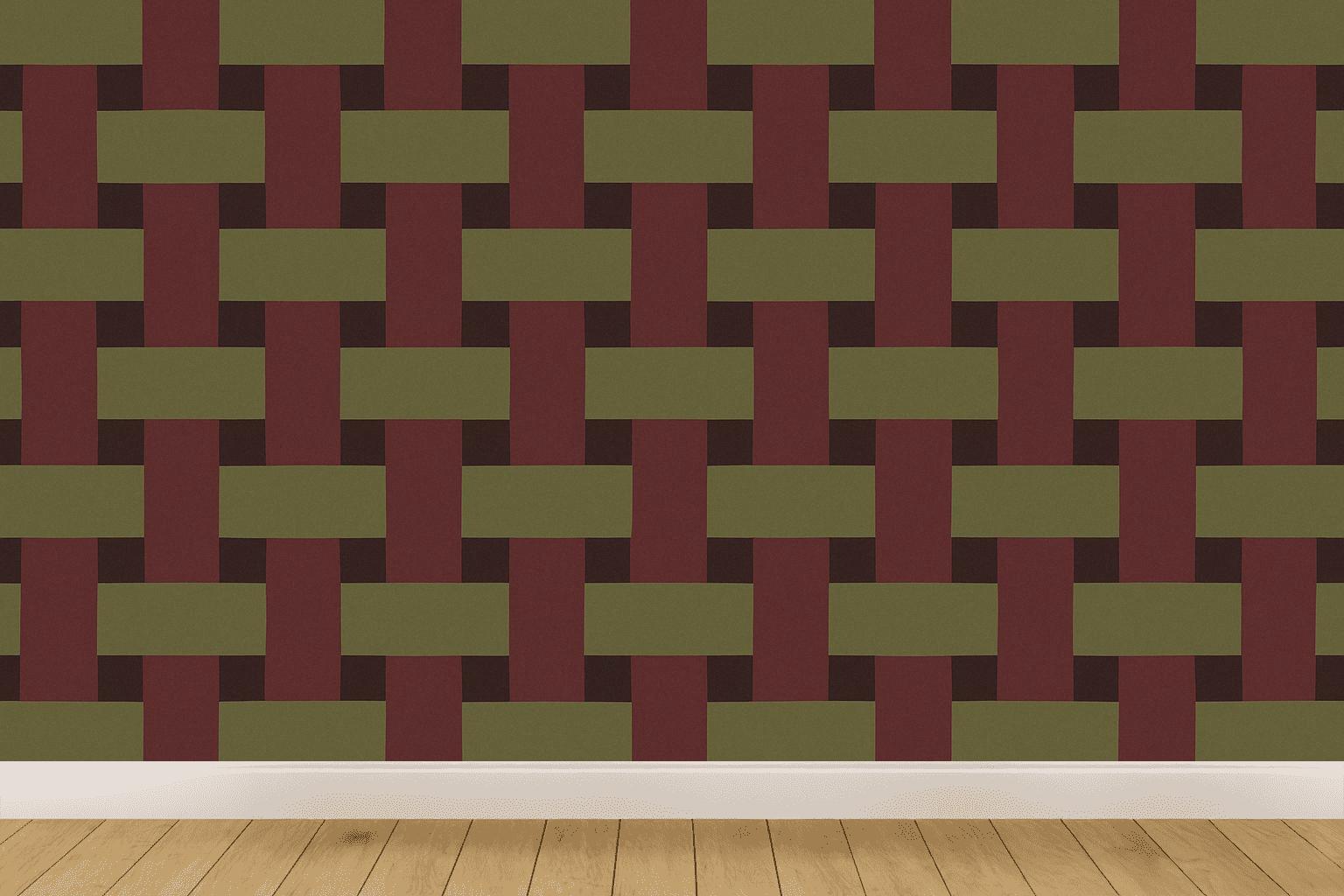 Interwoven Band Weave decorative wall murals