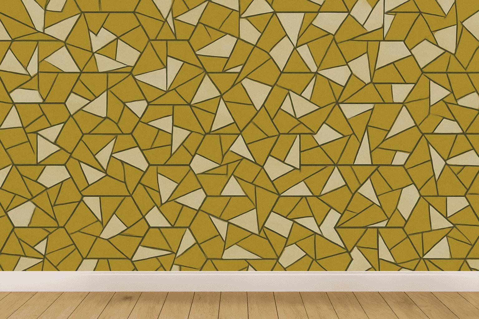 Hexagonal Cellular Shard Panel custom wallpapers
