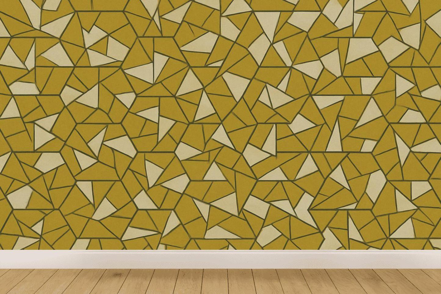 Hexagonal Cellular Shard Panel custom wallpapers