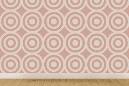Concentric Circular Ring Relay personalized wall coverings