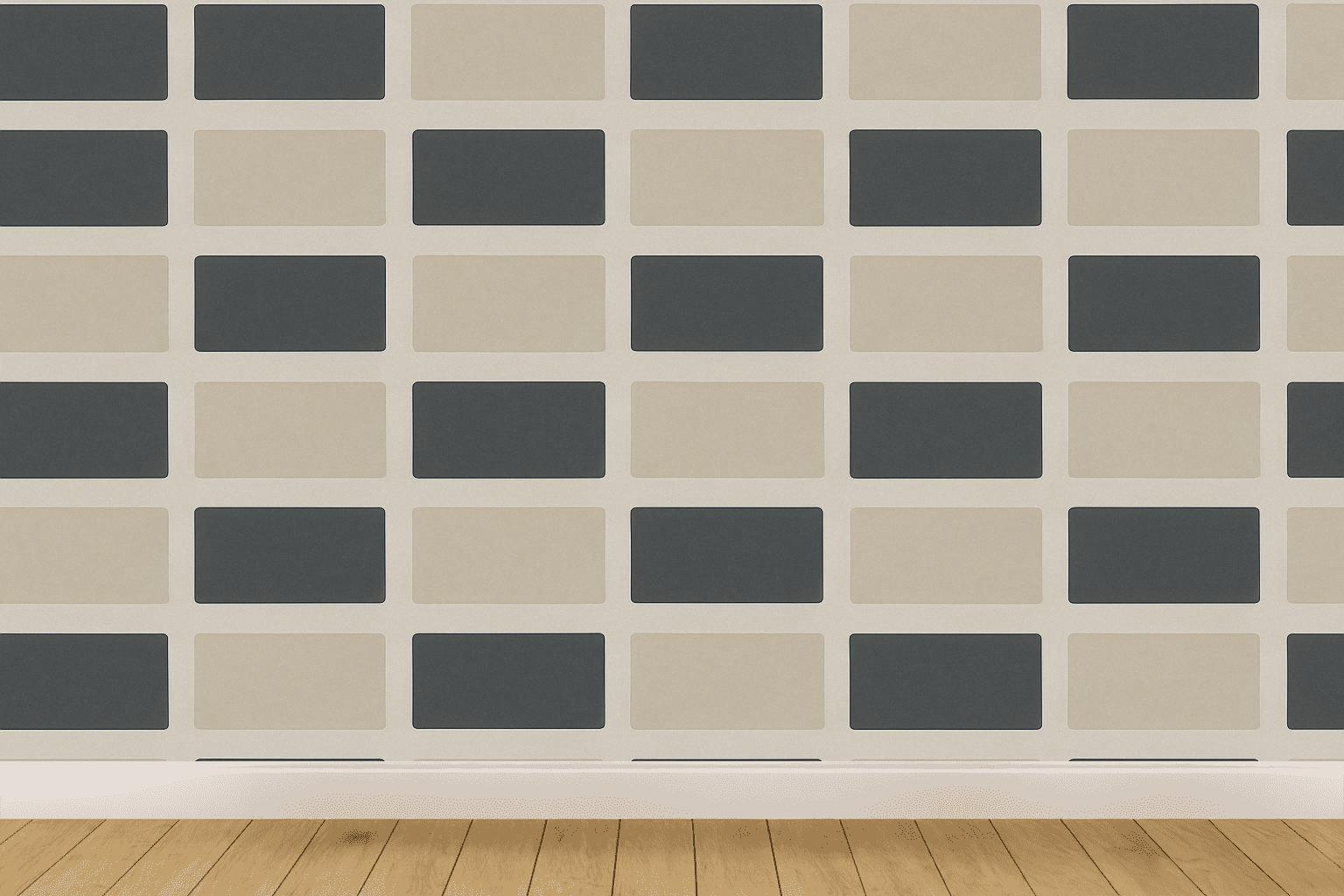 Iterative Margin Repeat Motif trendy peel wallpapers