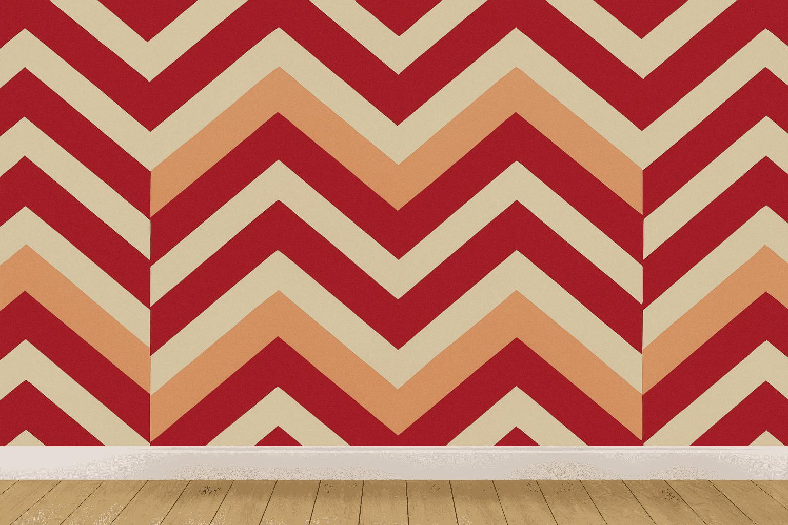 Chevron Rhythmic Flow unique pattern wallpapers