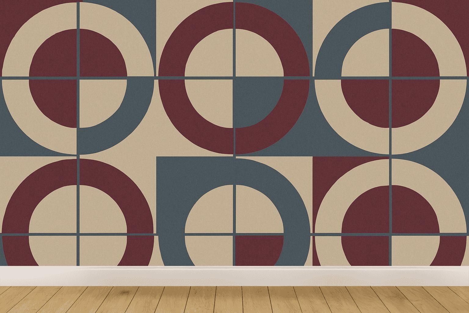 Modern Orbit Tile Tessella unique pattern wallpapers