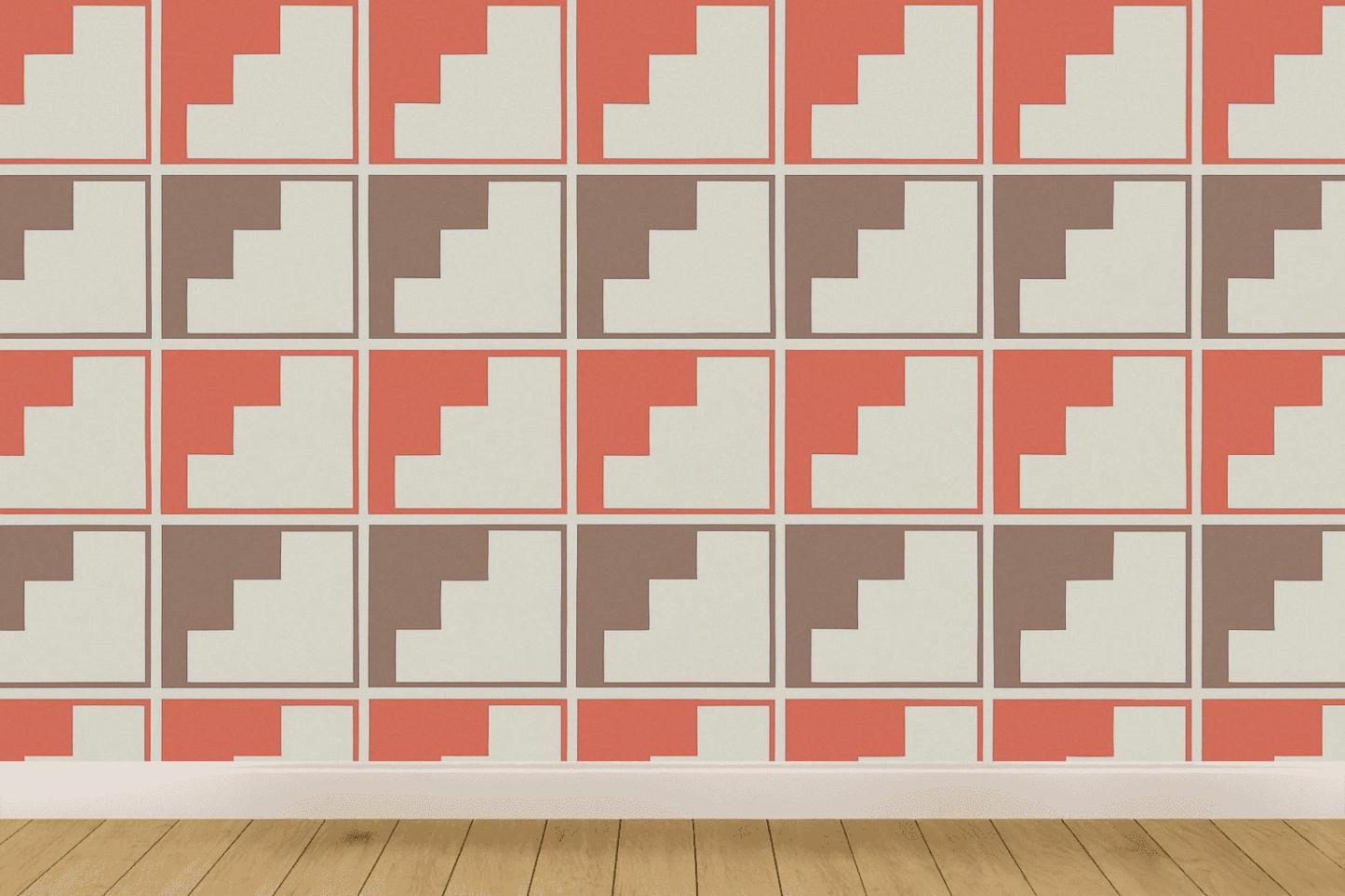 Prism Step Lattice Premium unique pattern wallpapers