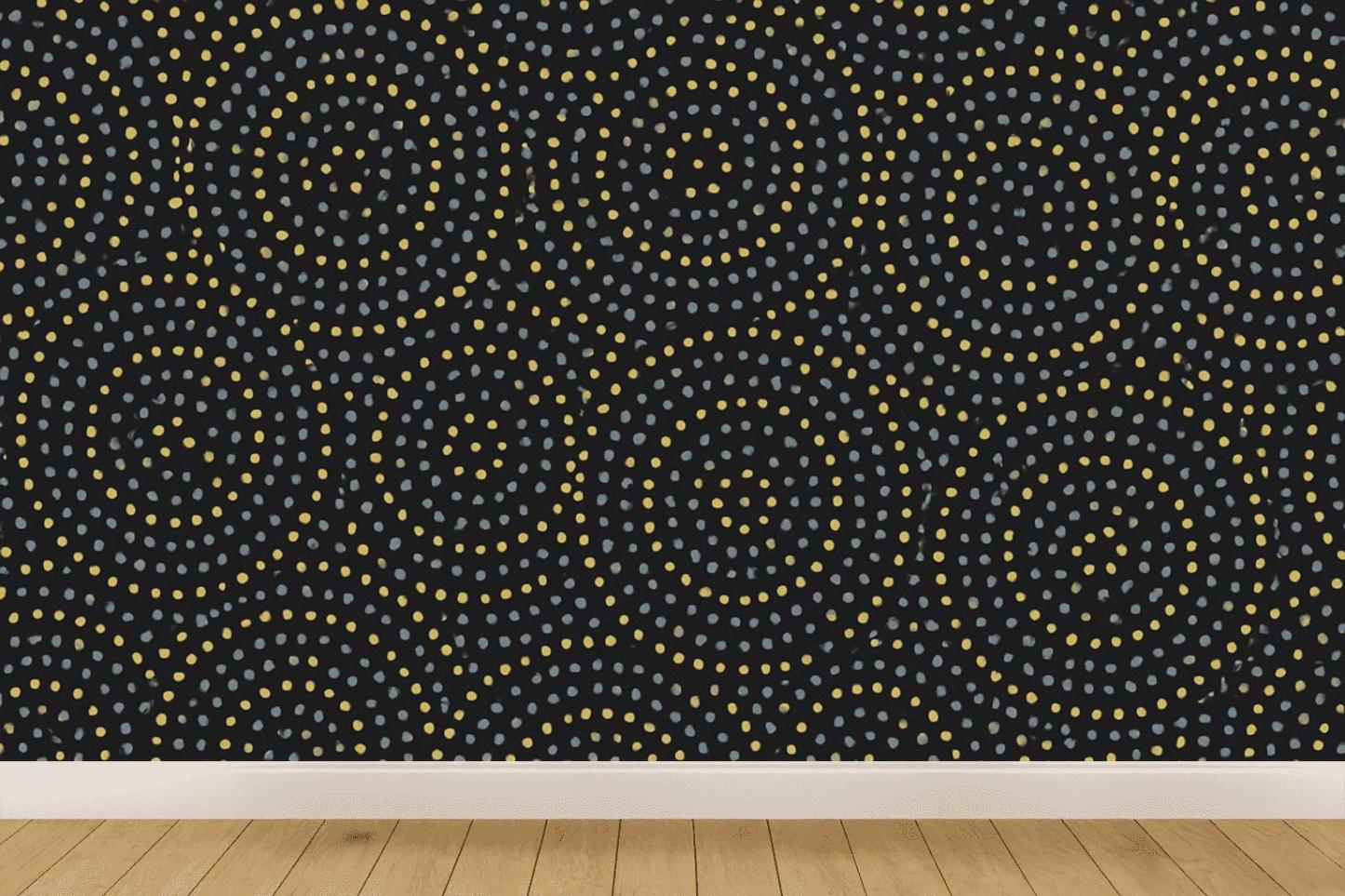 Luxe Dot Interference Panel unique pattern wallpapers
