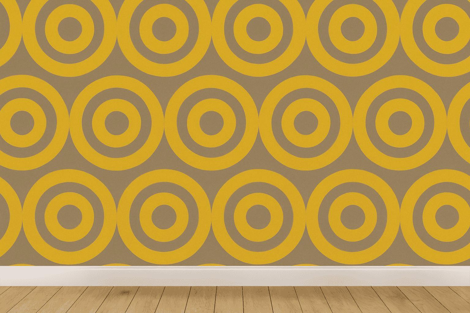 Concentric Track Relay Motif unique pattern wallpapers