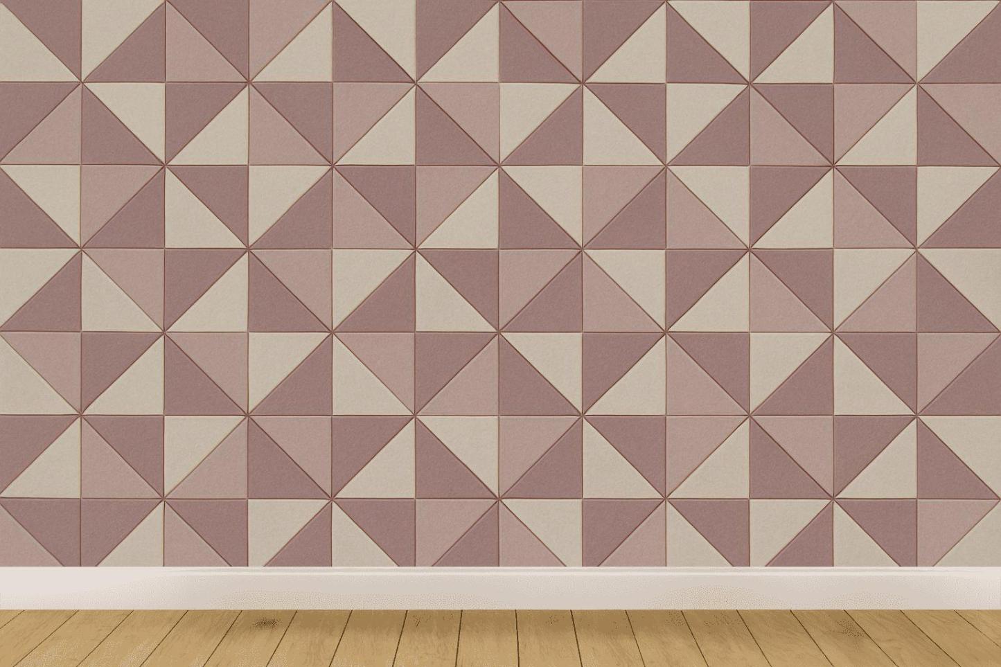 Facet Quilt Array Surface designer printed wallpapers