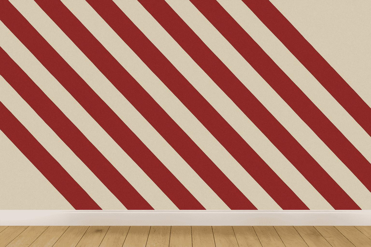 Diagonal Rail Cascade Scheme trendy peel wallpapers