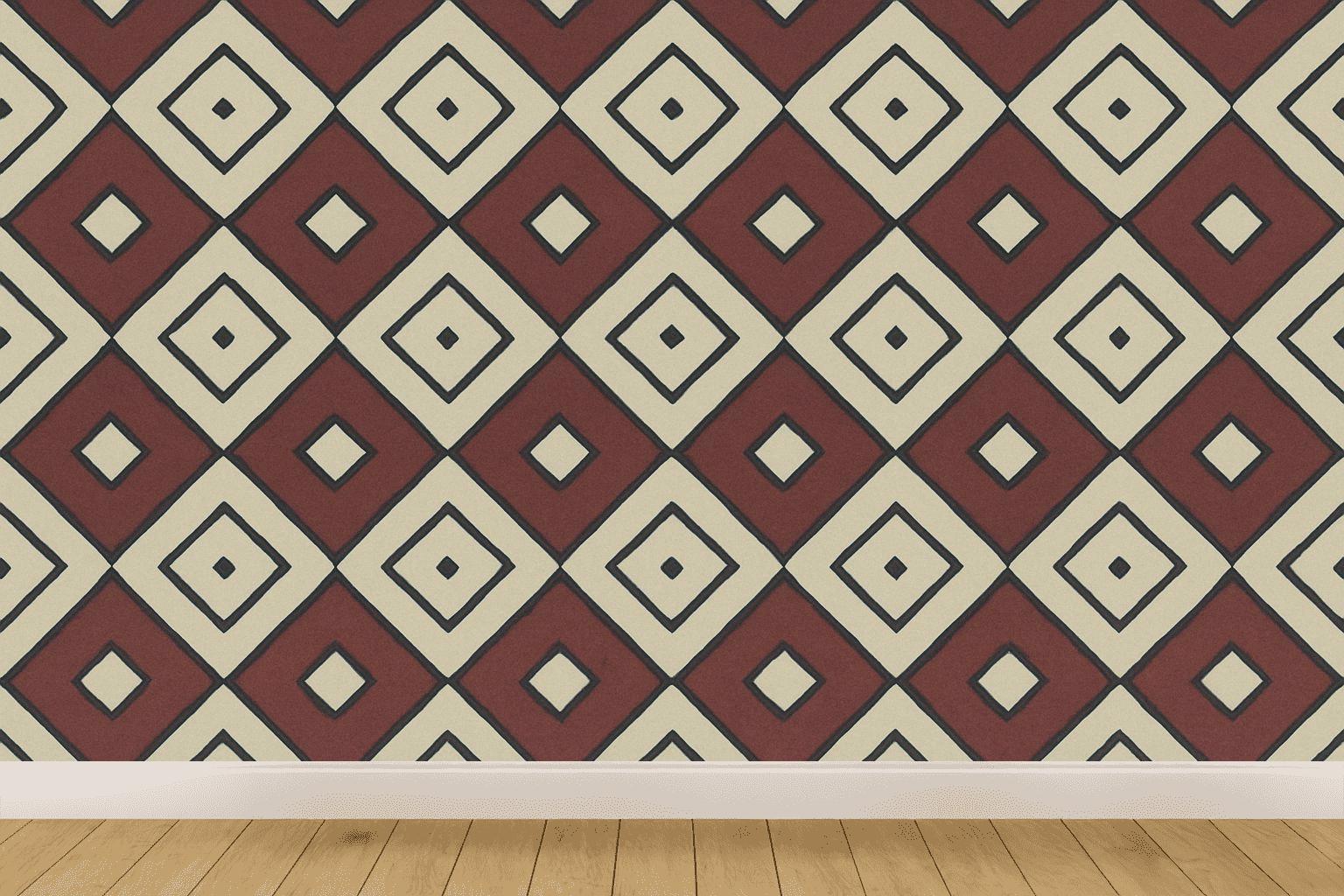 Stacked Diamond Panel unique pattern wallpapers