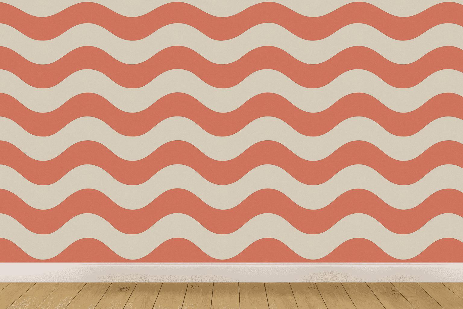 Sine Stripe Stack stylish home wallpapers